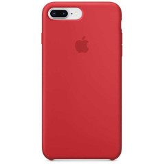Coque en Silicone iPhone 7 Plus / 8 Plus Roug | Smarty Paris